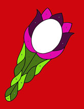tulipán adventi naptár