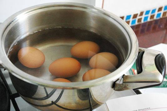 Keményre főtt tojás